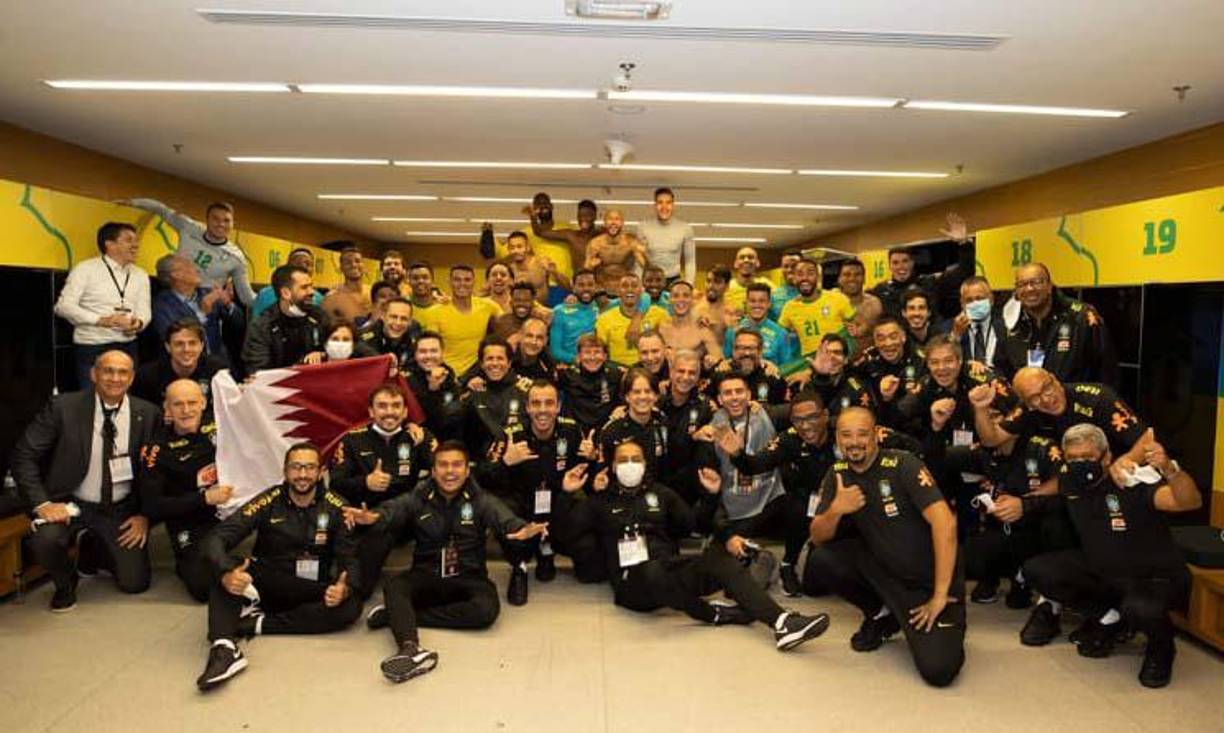 Brasil: Fue la primera selección sudamericana en lograr la clasificación al Mundial de Qatar .