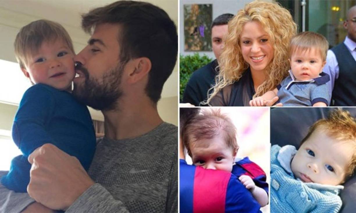 Milan y Sasha son los hijos de Piqué y Shakira.