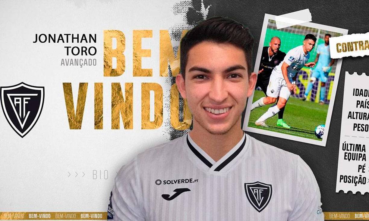 El mediocampista hondureño Jonathan Rubio Toro fue presentado como nuevo jugador del equipo Académico de Viseu de la segunda división de Portugal.