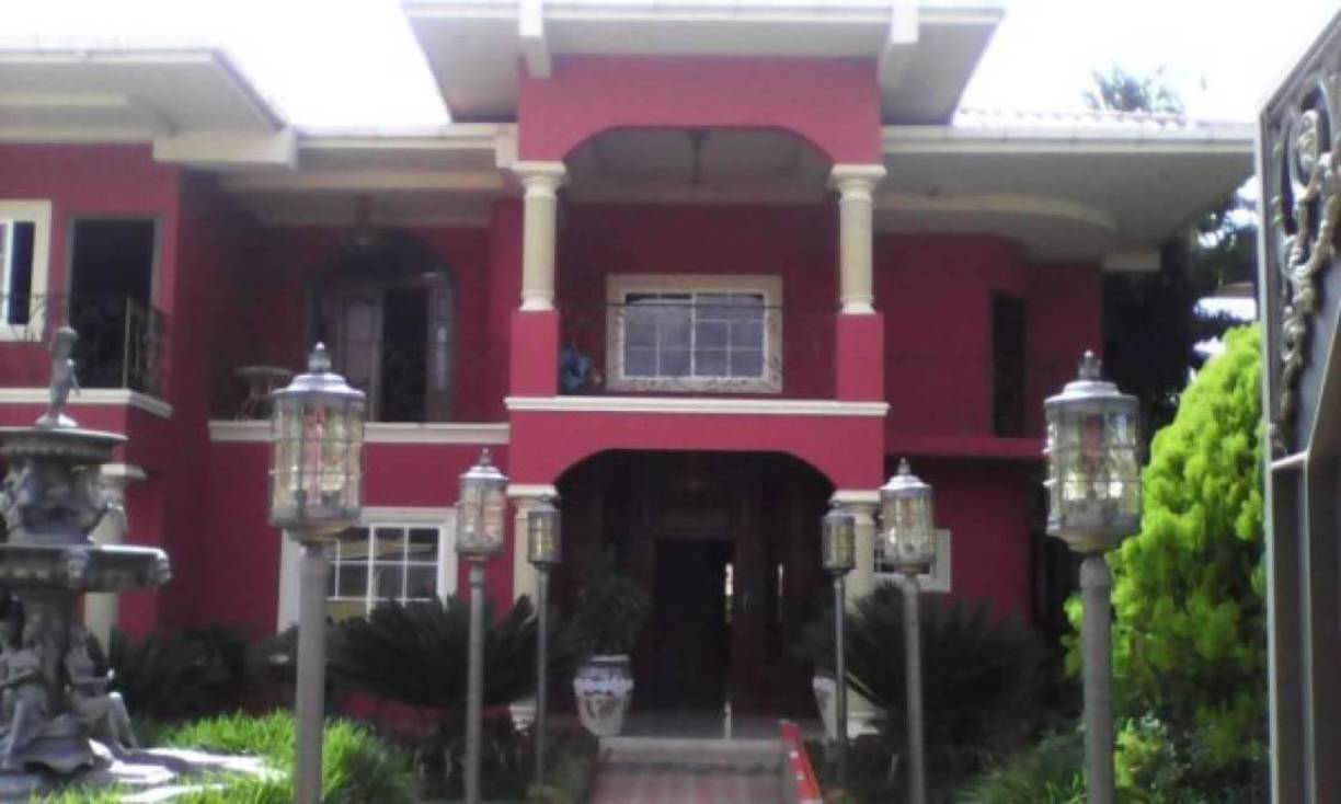 Esta fue otra de las casas incautadas en Copán.