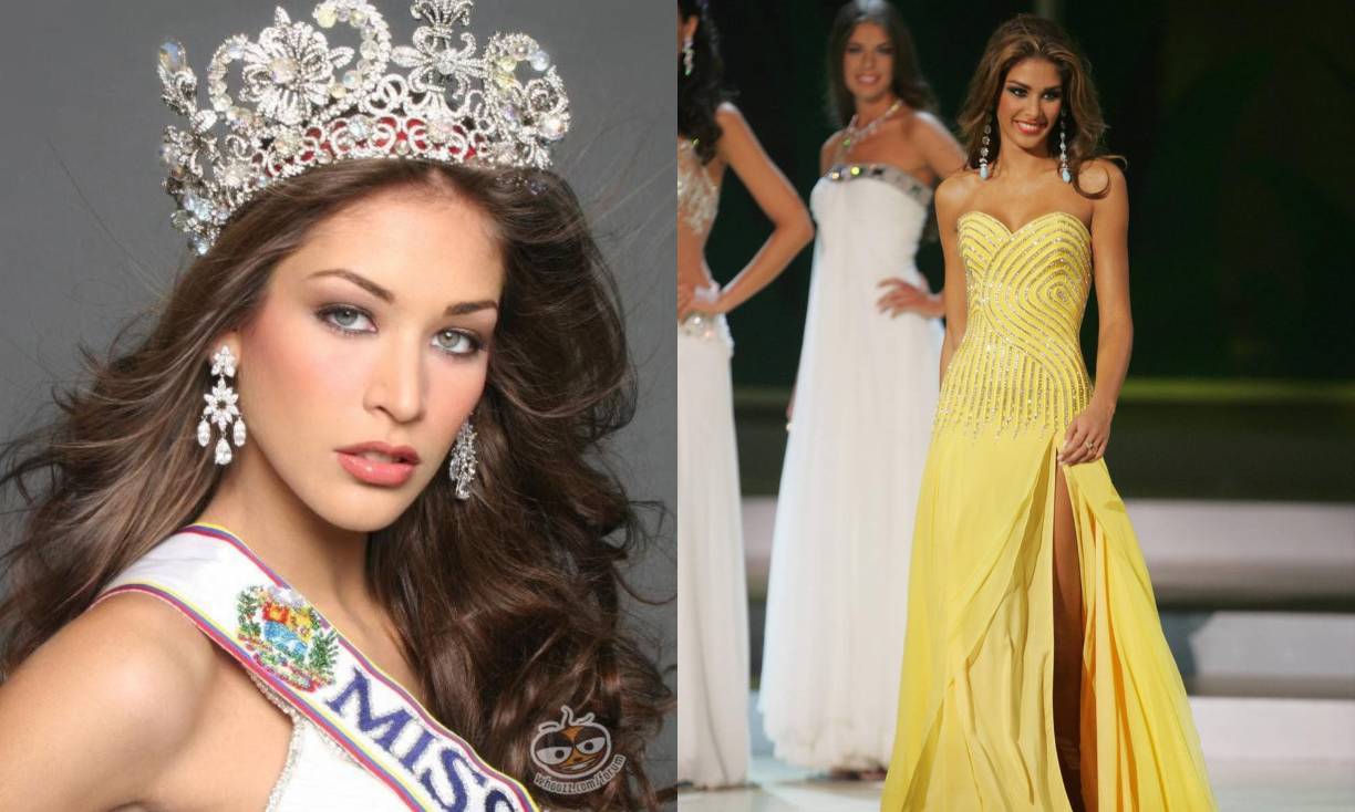 Dayana Sabrina Mendoza Moncada es modelo, actriz, presentadora de televisión, empresaria, productora y directora de cine. Nació en Caracas el 1 de junio de 1986 y fue la quinta venezolana en recibir el Miss Universo el 14 de julio del 2008 en Nha Trang, Vietnam.