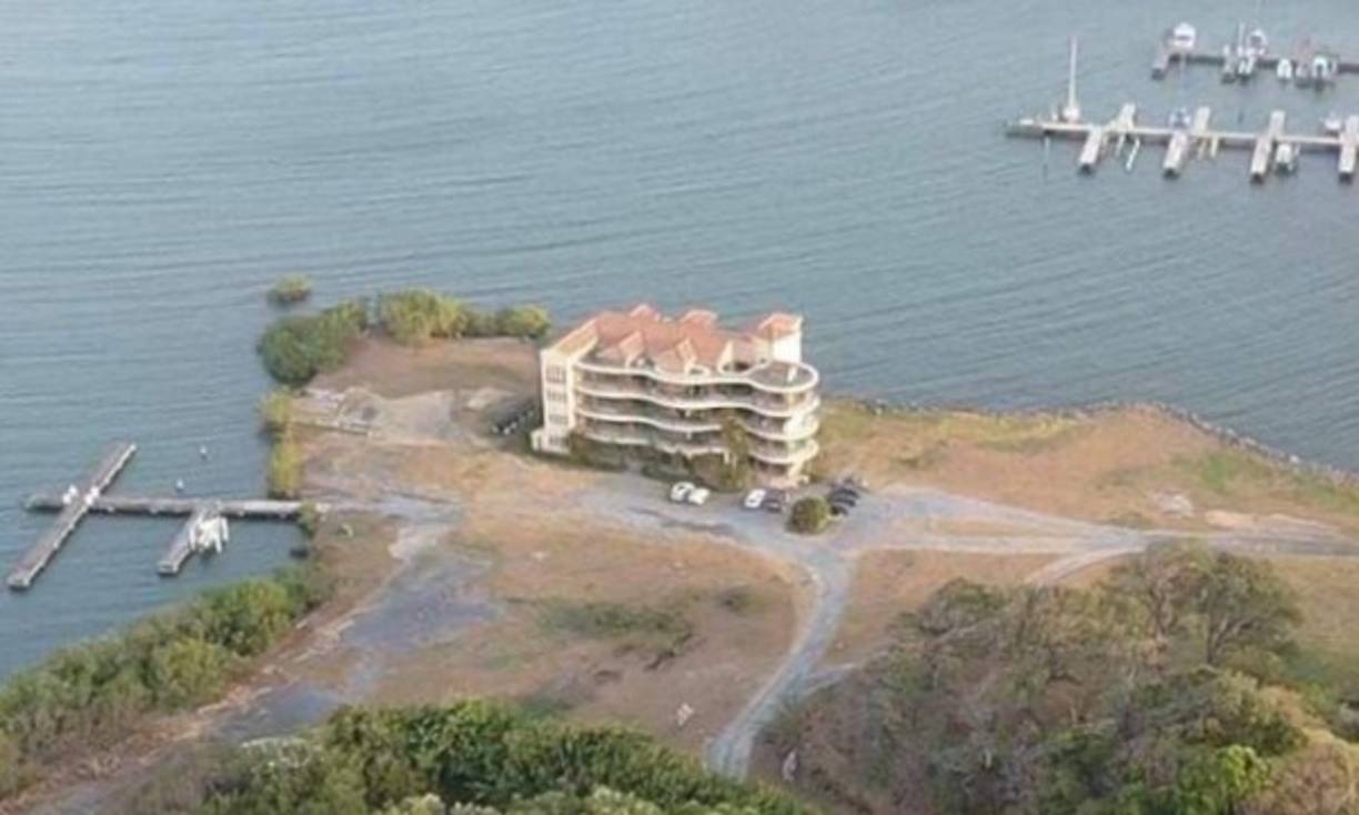 Una de las propiedades de Fredy Mármol, en el caribe hondureño.