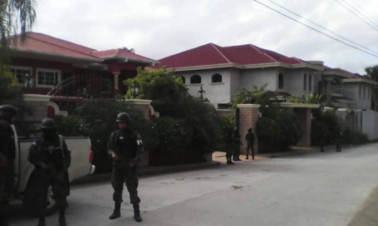 Esta es otra de las lujosas casas que les quitaron a los poderosos Valle Valle.