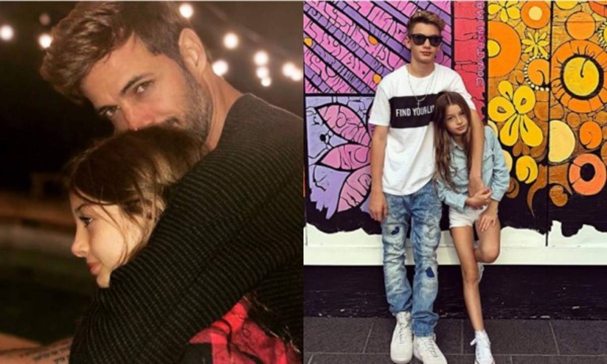 El actor William Levy tiene dos retoños con su esposa Elizabeth Gutiérrez, Christopher Alexander y Kailey Alexandra.