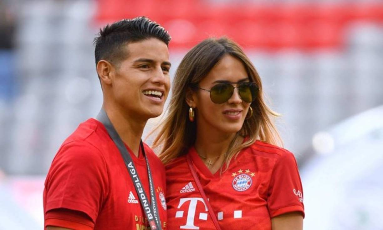 Shannon de Lima y James Rodríguez no han desmentido a la publicación, que añadió que el bebé se gestó y nació en Colombia.