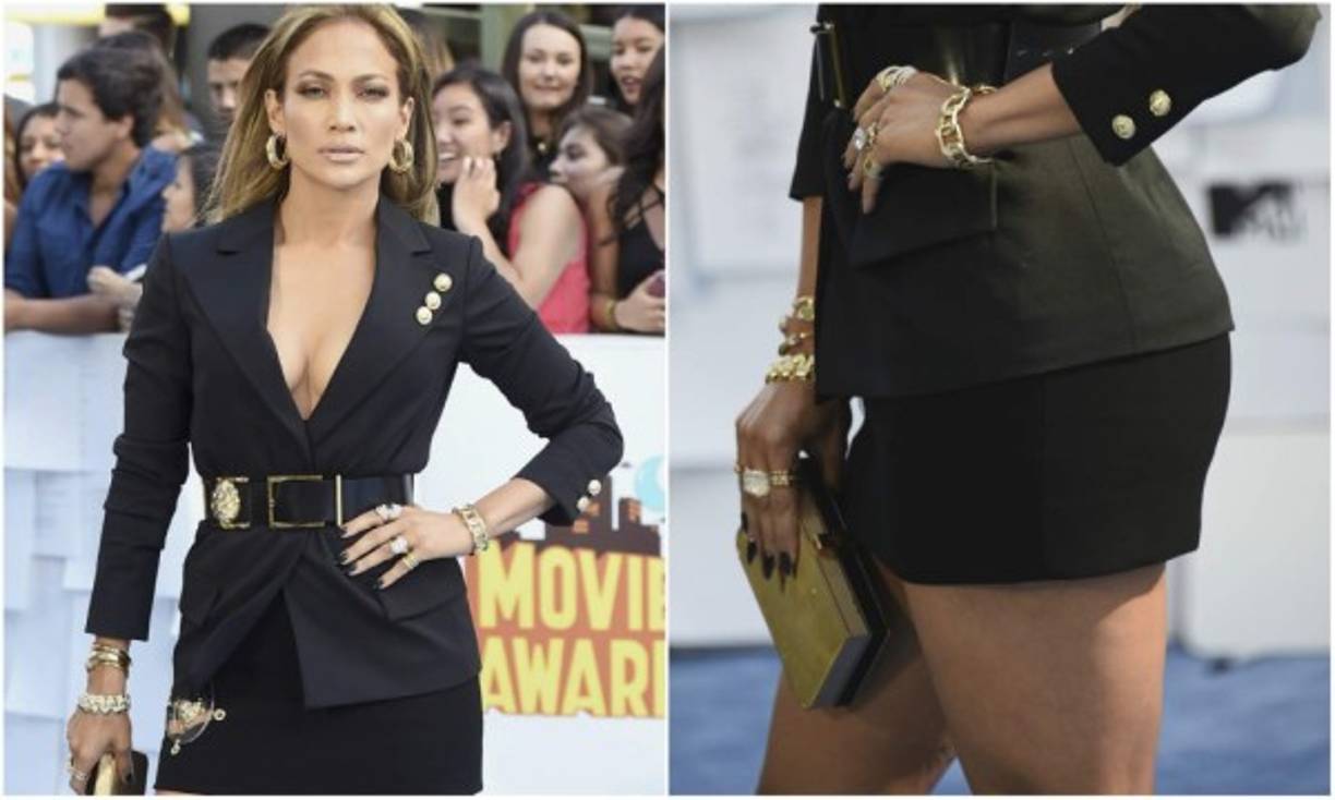 El color negro es uno de los favoritos en el armario de Jennifer López.