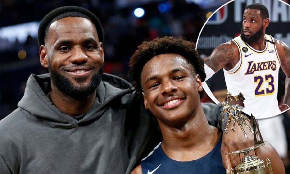 El hijo mayor de Lebron James, alero de Los Angeles Lakers, se vio envuelto en todo tipo de rumores sobre una posible relación con la modelo, 30 años mayor que él, después de que el adolescente respondiera a una foto de Larsa con un emoticón.