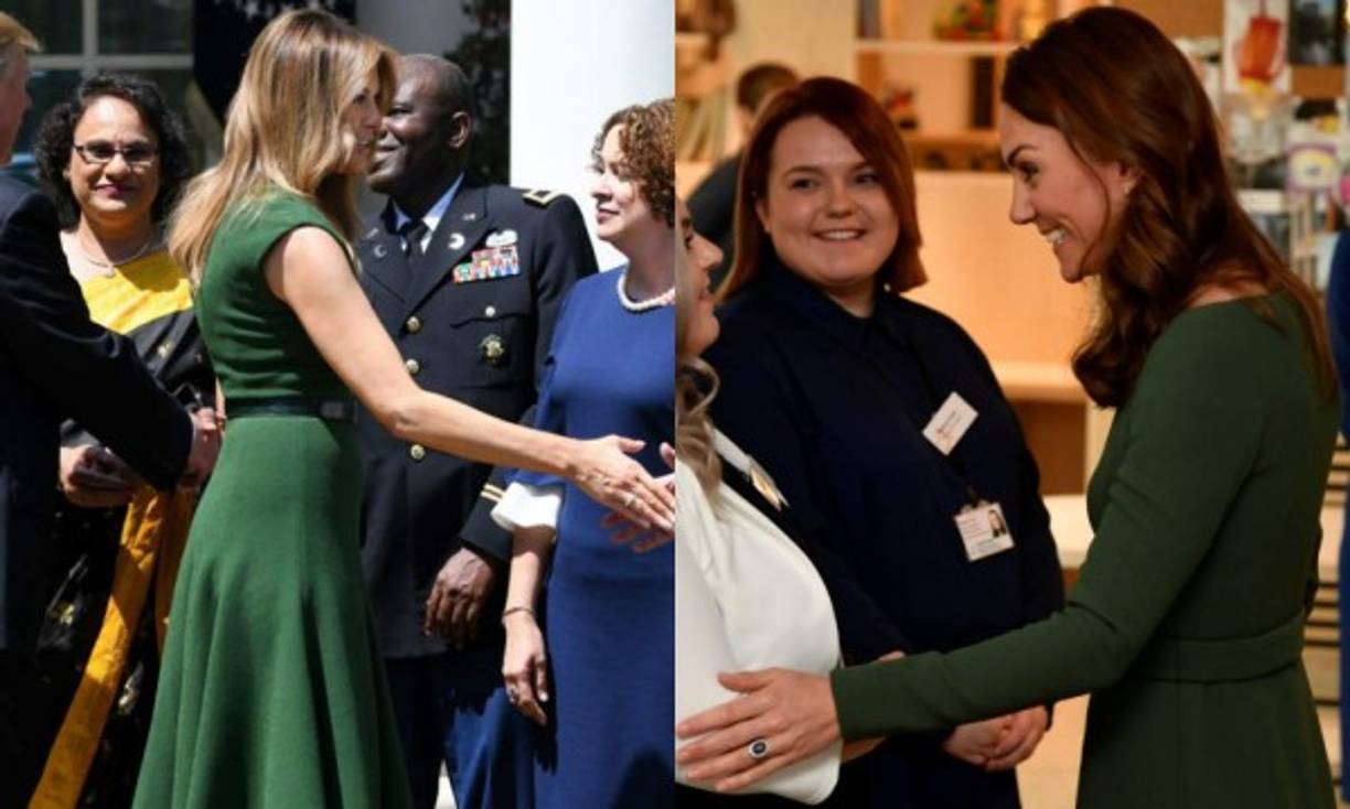 Pero Melania no fue la única de los Trump en decantar por un estilo similar a los preferidos de la realeza.