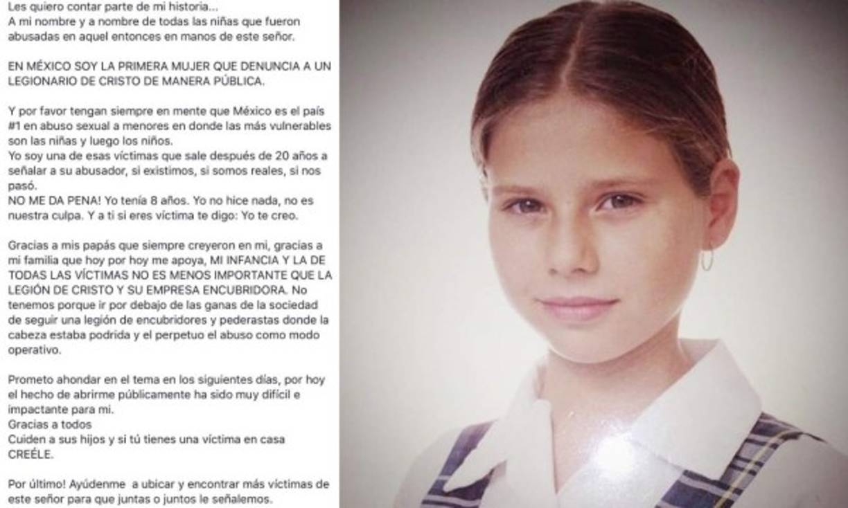 Salazar indicó que los abusos sucedieron en el Instituto Cumbres, en Cancún (México), entre 1991 y 1992. La famosa señala que hubo otras víctimas, pero ni el colegio ni los padres de los demás afectados quisieron hacer algo.<br/>