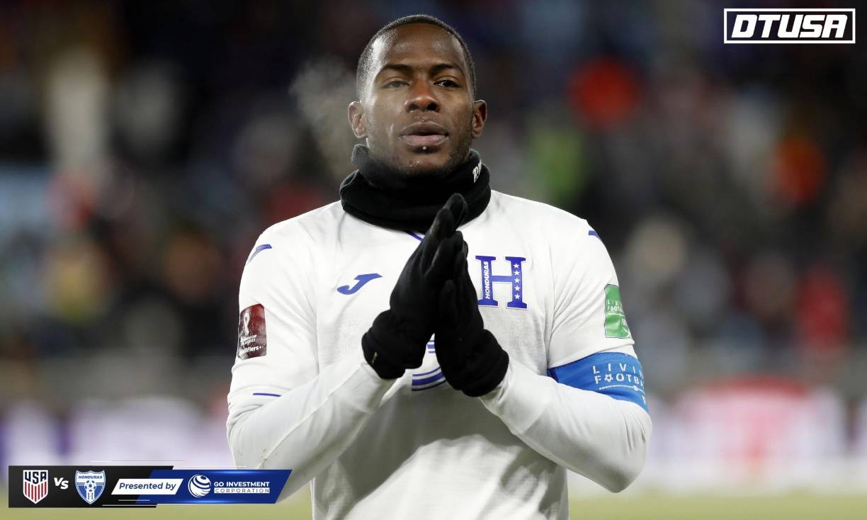 El defensa de la Selección de Honduras se estaba congelando.