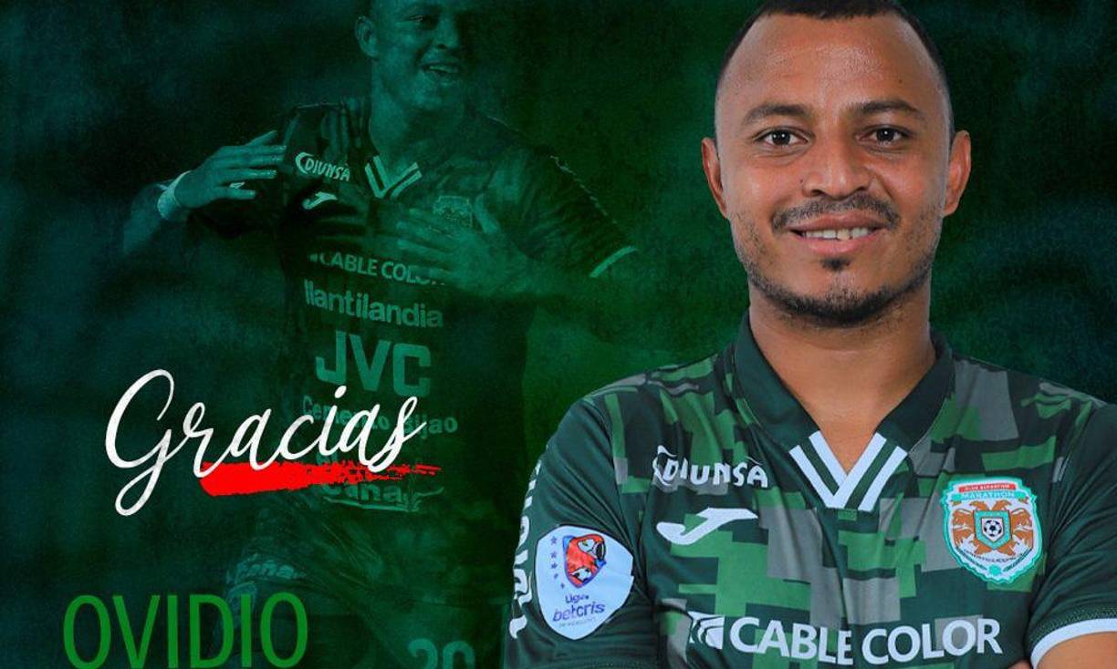 El delantero Ovidio Lanza no llenó las expectativas y fue dado de baja en el Marathón. Se marcha sin pena ni gloria tras un año en el equipo verdolaga.