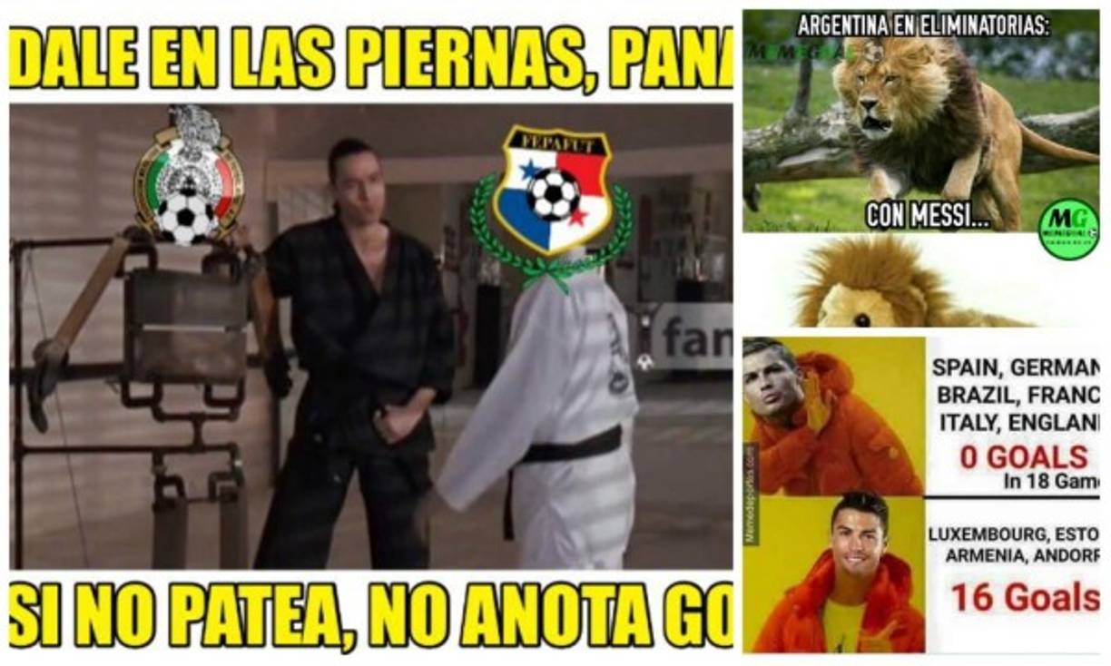 Las redes sociales reaccionaron con humor este martes ante la jornada deportiva que hubo, con el partido amistoso México-Panamá como gran protagonista. Argentina también sufre burlas por la derrota ante Paraguay.