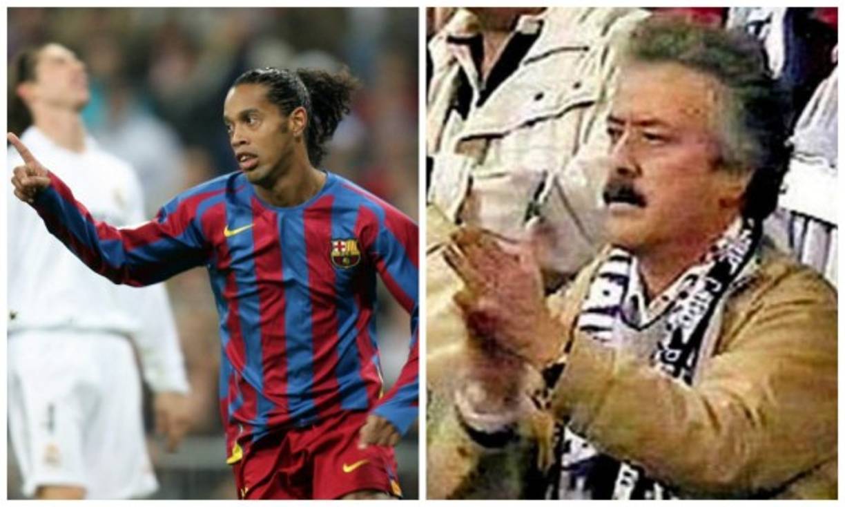 Que un jugador del Barcelona (Ronaldinho) se iría aplaudido del estadio Santiago Bernabéu.