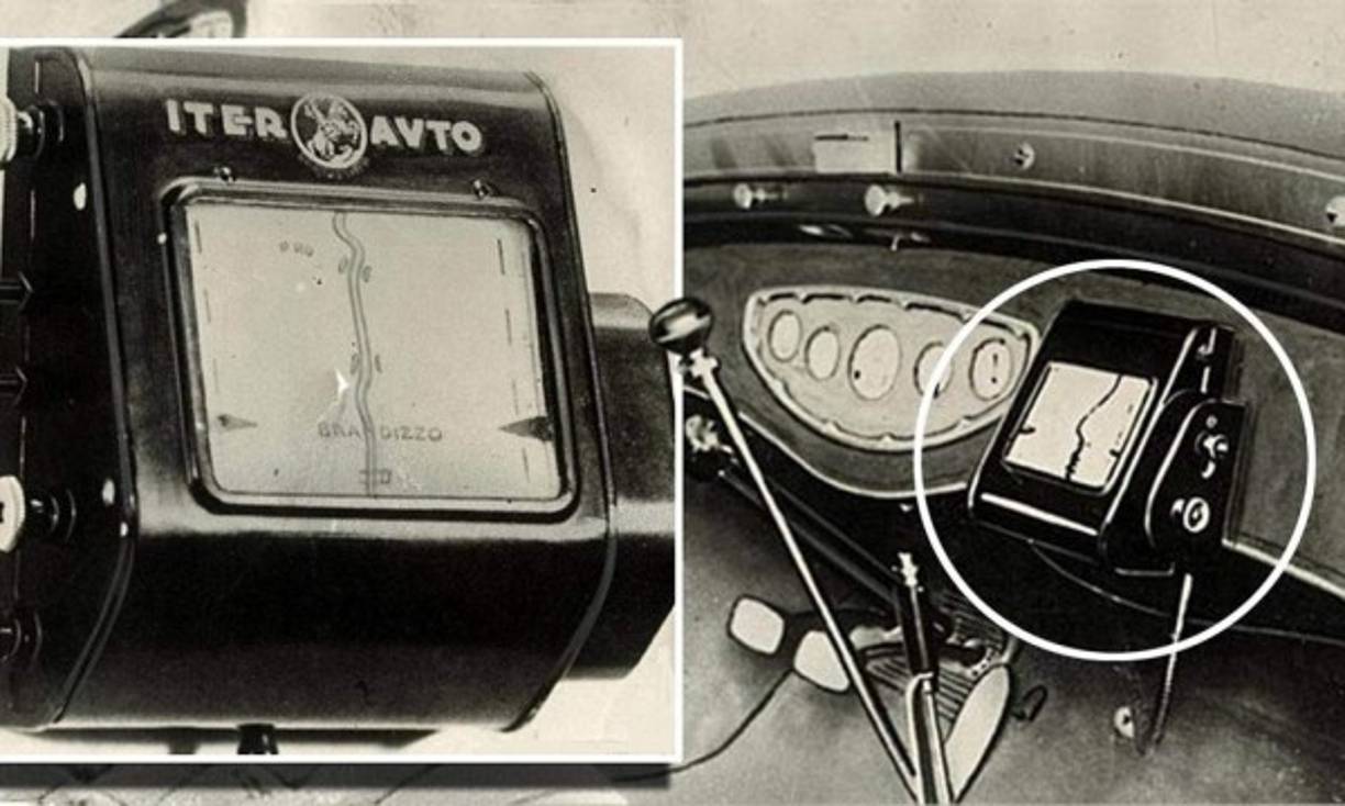 Para aquellos que qurían algo más sofísticado, se inventó el ITER-AVTO, que era el sistema de navegación asistida de los años 1930. Como se ve, aunque la tecnolgía GPS es relativamente reciente, el concepto es mucho más antiguo.