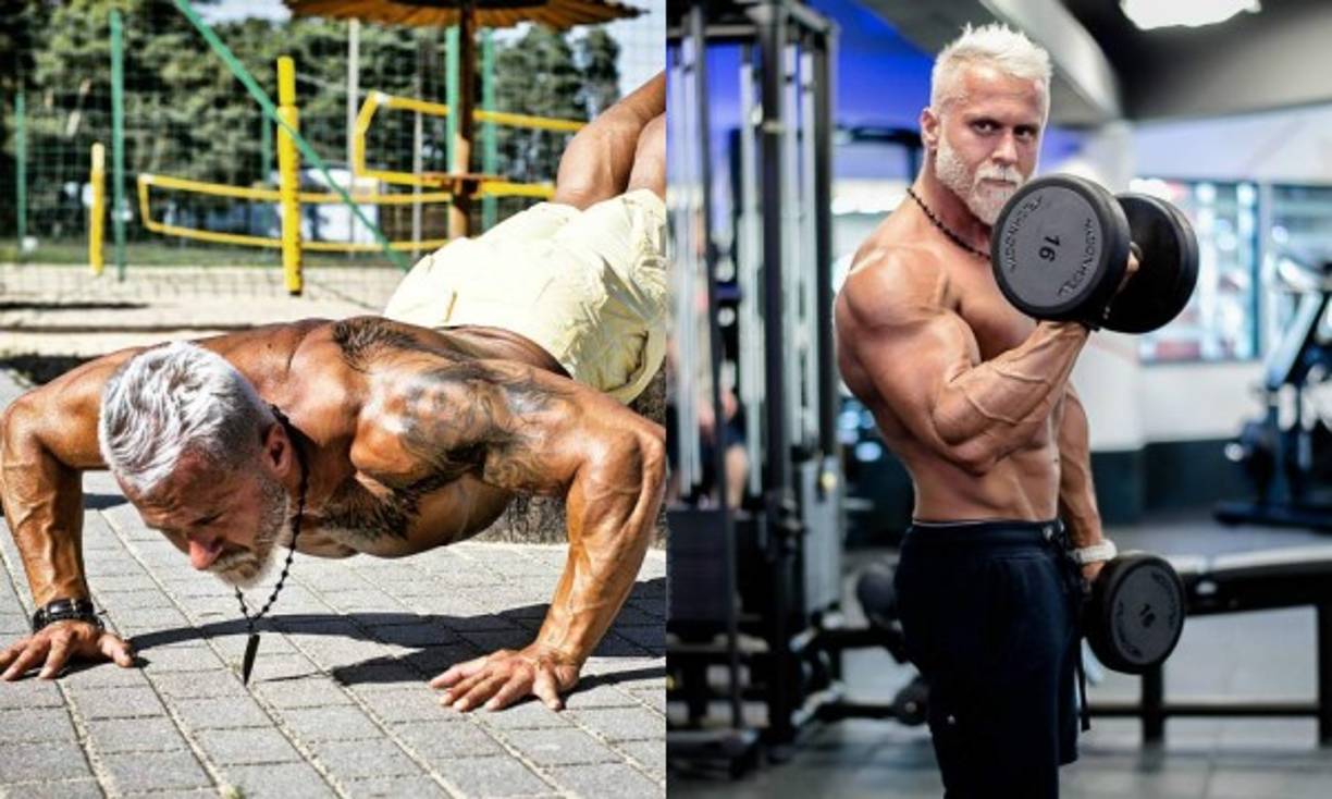 8. Pawel ahora cuenta con más de 335,000 seguidores en Instagram. Él los mantiene entretenidos con fotografías de sus rutinas de entrenamiento intenso.<br/>