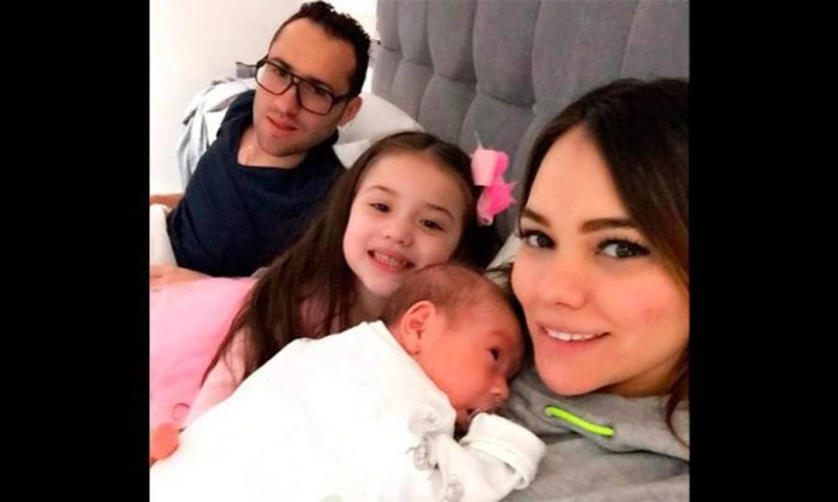 Jessica Sterling, madre y esposa de David Ospina, portero colombiano del Arsenal.