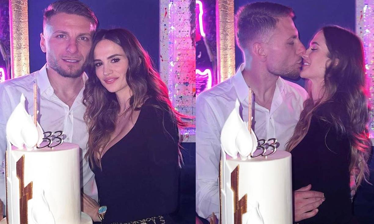 Ciro Immobile está casado con Jessica Melena.
