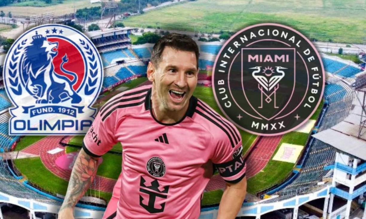 Ya es un hecho, Leo Messi y el Inter de Miami de la MLS visitarán San Pedro Sula el próximo 8 de febrero para jugar un amistoso contra el Olimpia en el estadio Olímpico Metropolitano