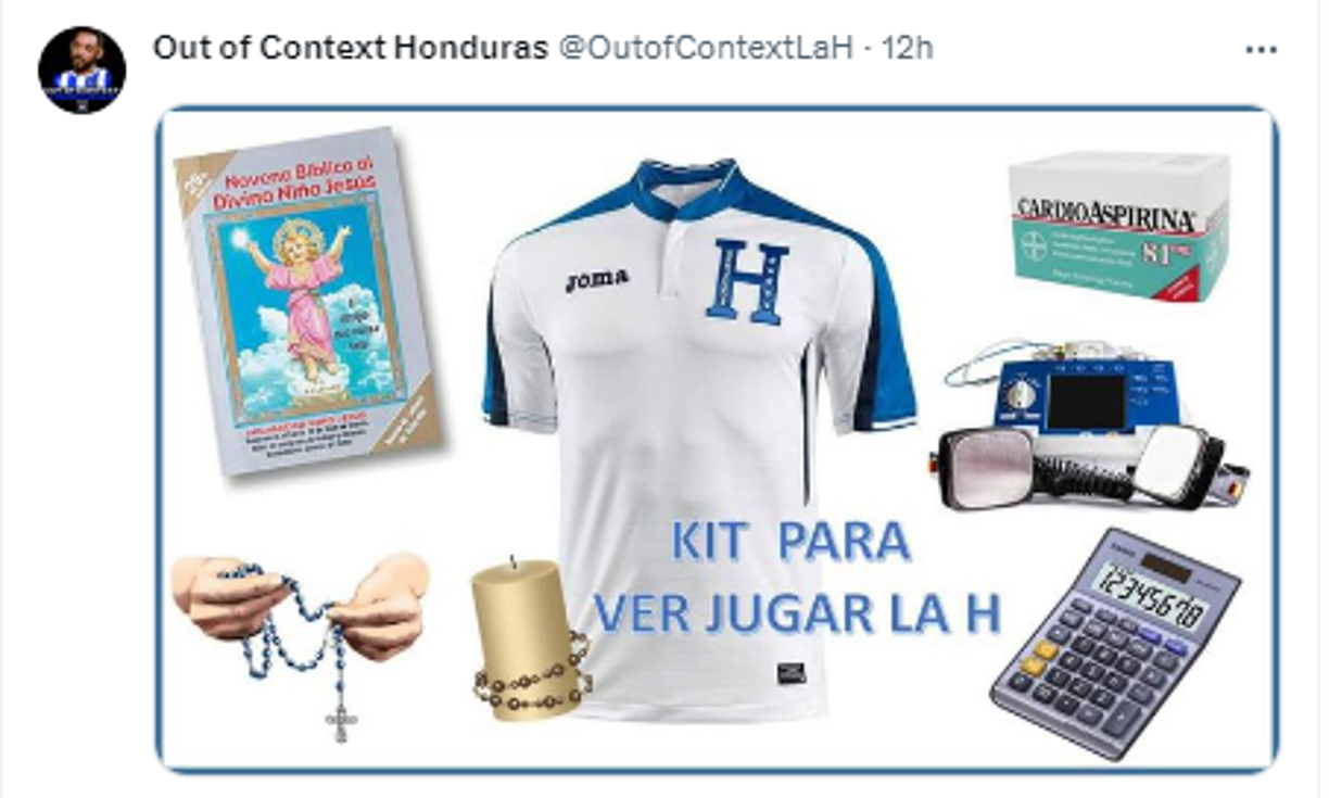 Memes destrozan a Honduras tras paliza ante México en la Copa Oro