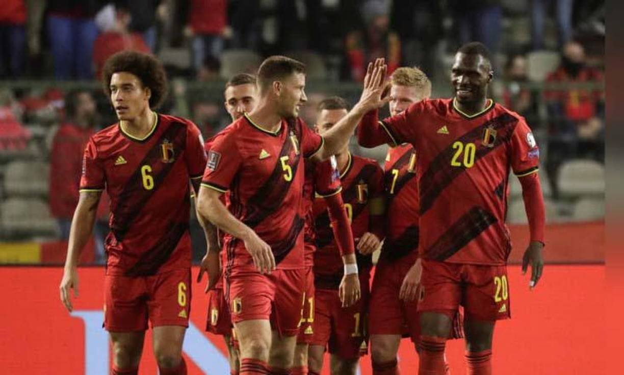 Bélgica: Son los número uno en el Ranking FIFA y sellaron su boleto al Mundial de Qatar.