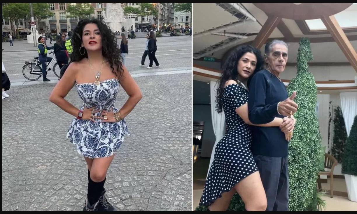 El matrimonio luce muy feliz y lo demuestran en las imágenes.