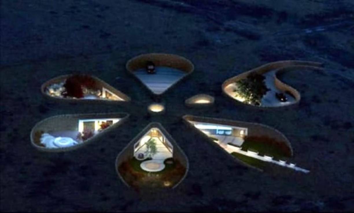 Gary Neville, ex del Manchester United, tiene una casa en forma de flor 100% ecológica. El exfutbolista está muy concienciado con la lucha contra el cambio climático.