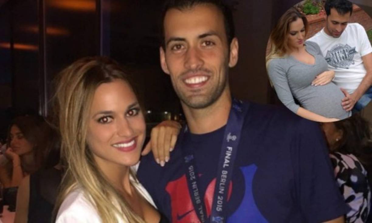 Elena Galera es la pareja del mediocampista Busquets del FC Barcelona.