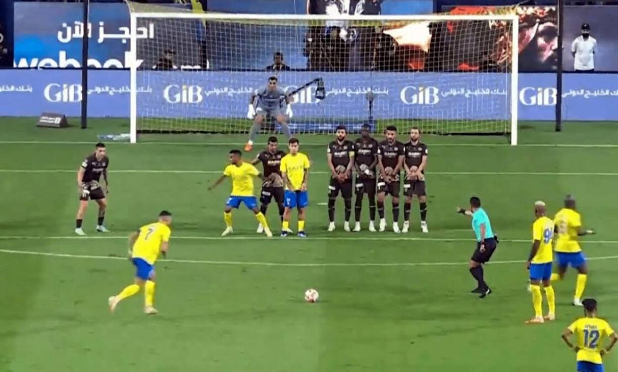 El árbitro hondureño Saíd Martínez fue testigo en primera fila del golazo de Cristiano Ronaldo.