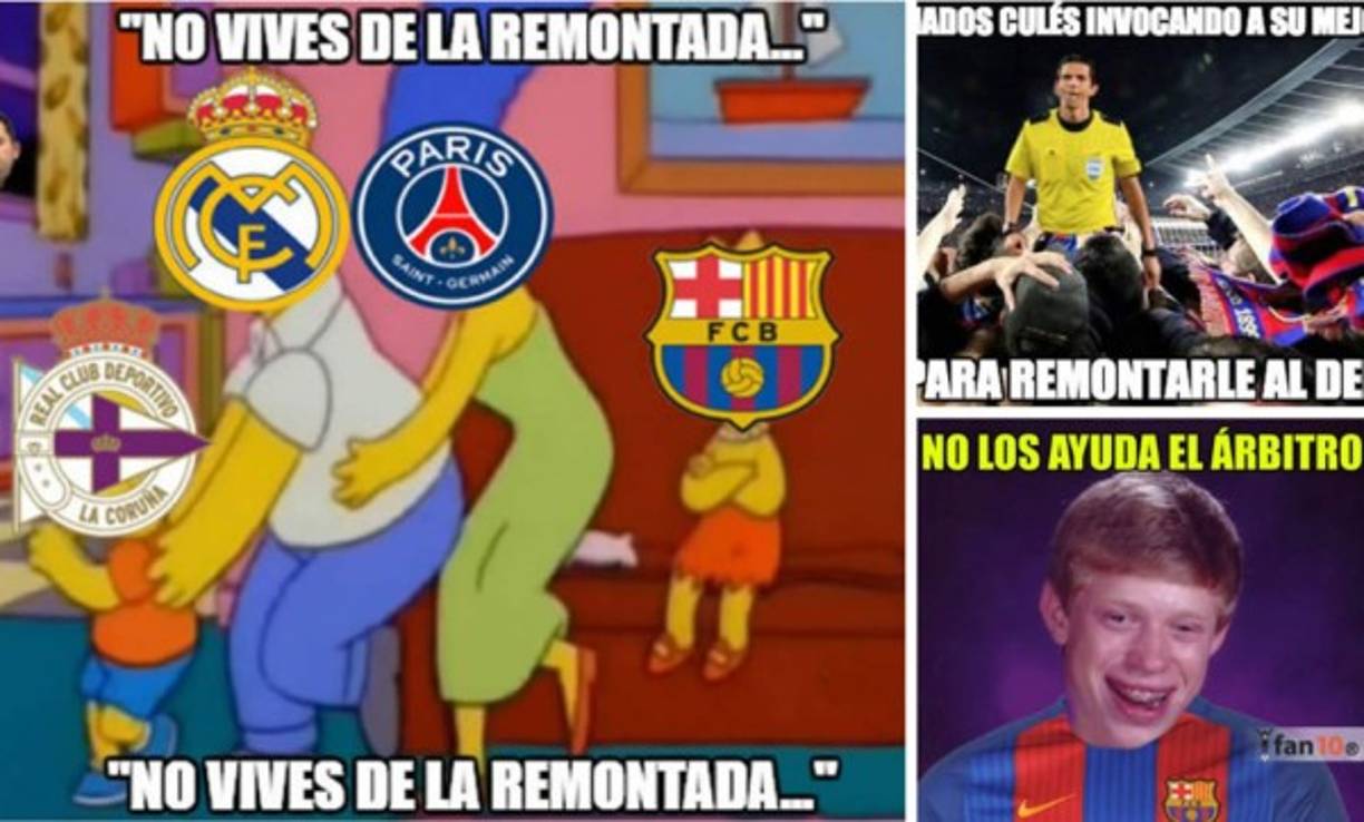 El Barcelona está sufriendo muchas burlas en las redes sociales tras perder contra el Deportivo La Coruña en la Liga Española, luego de la histórica remontada a mitad de semana ante el PSG. Mira los mejores memes.