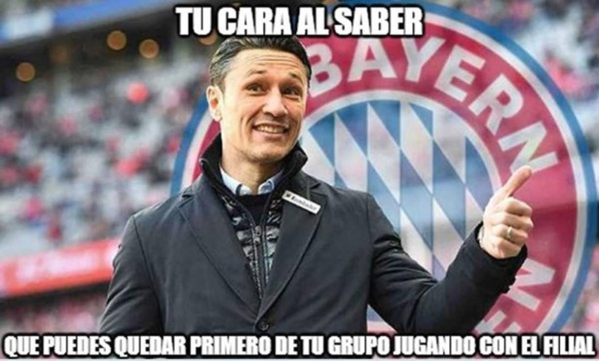 Grupo fácil para el del Bayern Múnich.