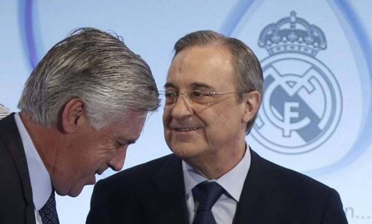 “No quiero oír hablar más del tema. Tiene contrato y estamos contentos”, afirmó el presidente <b>Florentino</b> <b>Pérez</b> respecto a Carlo Ancelotti en unas declaraciones que dio el pasado 6 de mayo, tras ganar la Copa del Rey, un trofeo que los merengues no habían vuelto a levantar desde 2014, cortando las especulaciones sobre el futuro del italiano.