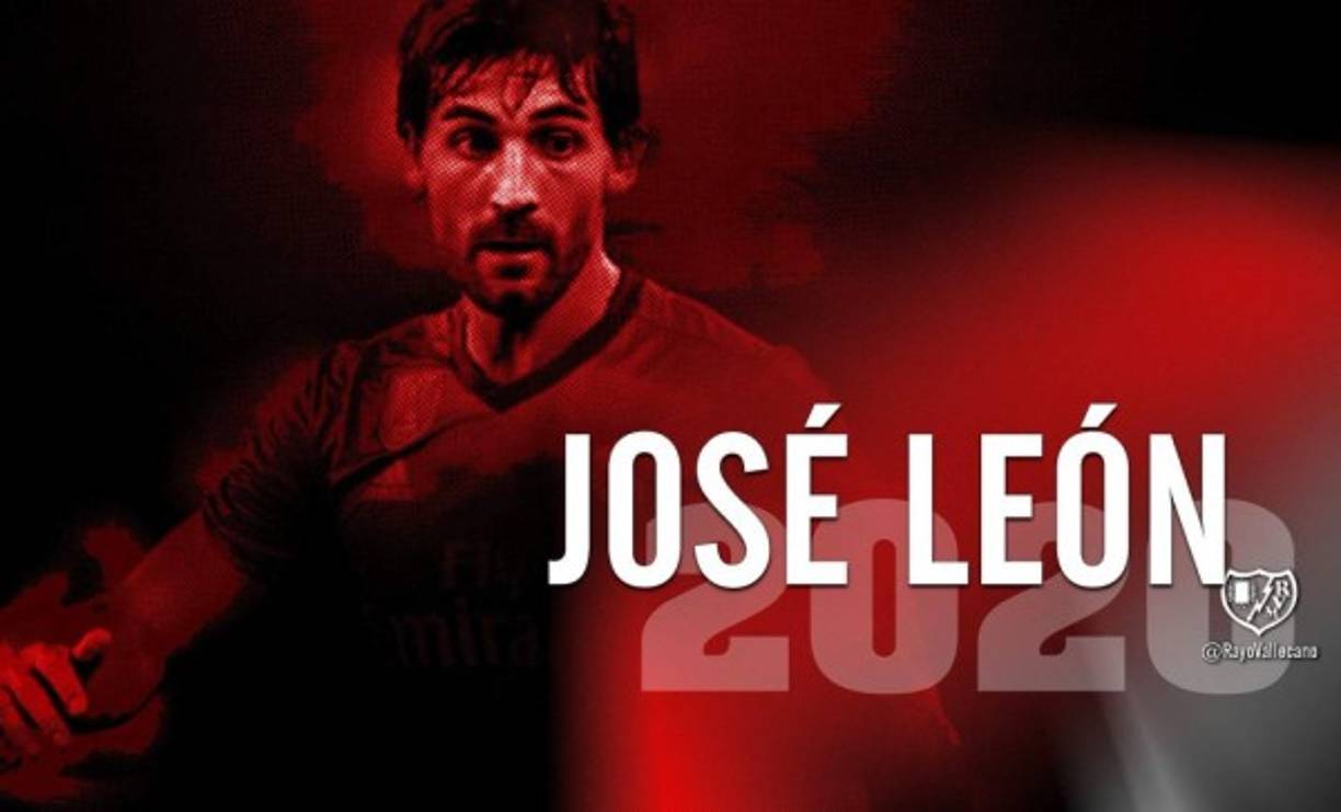 El Rayo Vallecano ha hecho oficial este sábado la contratación del defensa José León hasta junio de 2020. El jugador llega a Vallecas procedente del Real Madrid, con cuyo primer equipo ha realizado la pretemporada a las órdenes de Julen Loptegui.