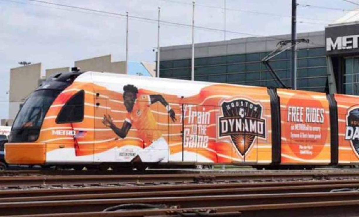 Alberth Elis ha sido inclusive la imagen del metro en Estados Unidos.