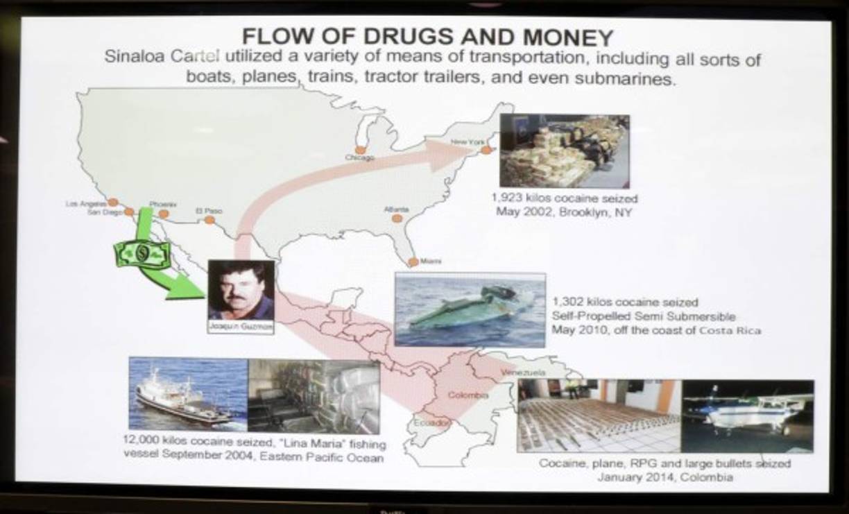 Entre los testigos habrá varios líderes del narcotráfico colombiano que darán detalle de los cargamentos de toneladas de cocaína que enviaron a Guzmán, de las rutas utilizadas y de los 'increíbles beneficios ilegales' que el mexicano logró con la venta de drogas.<br/>