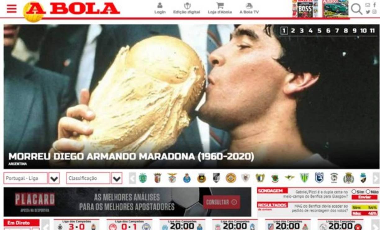 Diario A Bola de Portugal.
