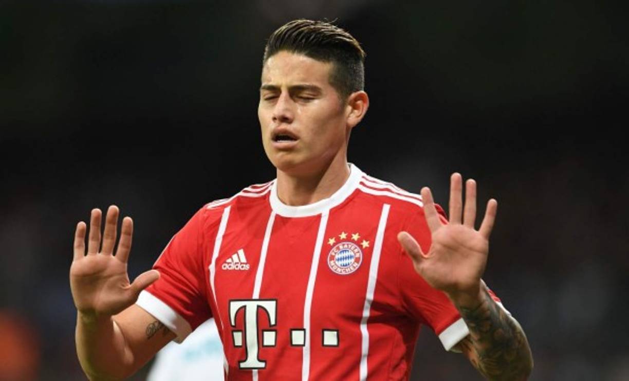 El colombiano James Rodríguez le anotó al Real Madrid pero no quiso festejar.