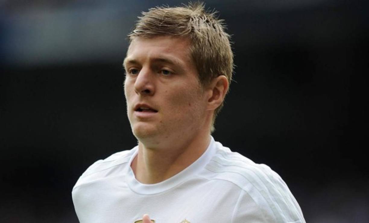 El campeón Toni Kroos del Real Madrid.