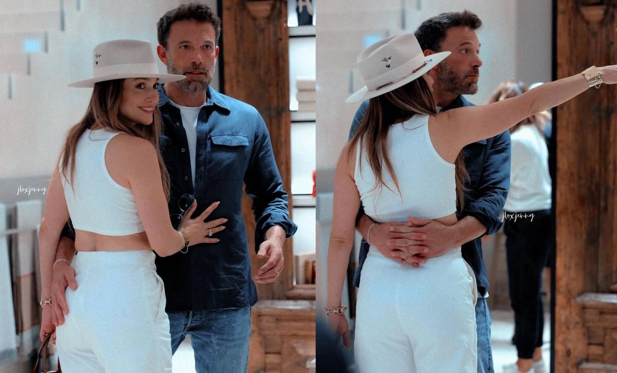Nuevas fotos de la boda de Ben Affleck y Jennifer López: la Diva del Bronx dio un show musical para su amado