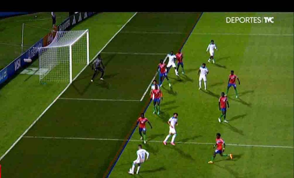 A los 88 minutos, Daniel Carter Bodden anotó el gol de Honduras y era el 2-2 parcial. Sin embargo, la acción se revisó en el VAR y fue anulada por un polémico fuera de juego. 