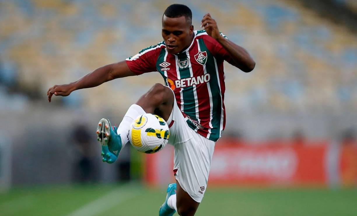 7. Jhon Arias - El extremo colombiano del Fluminense del Campeonato Brasileño suma 11 asistencias en la temporada 2022-2023.