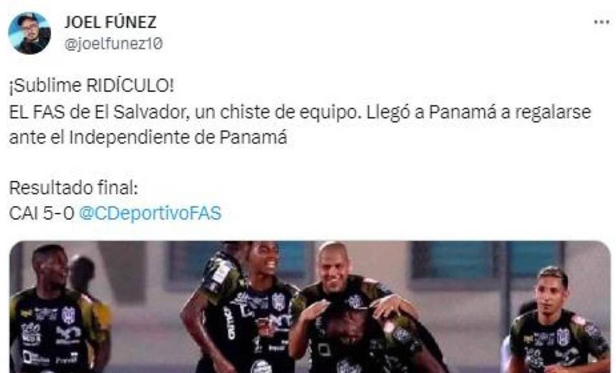 ”Sublime ridículo”, señaló Joel Funes respecto al FAS.