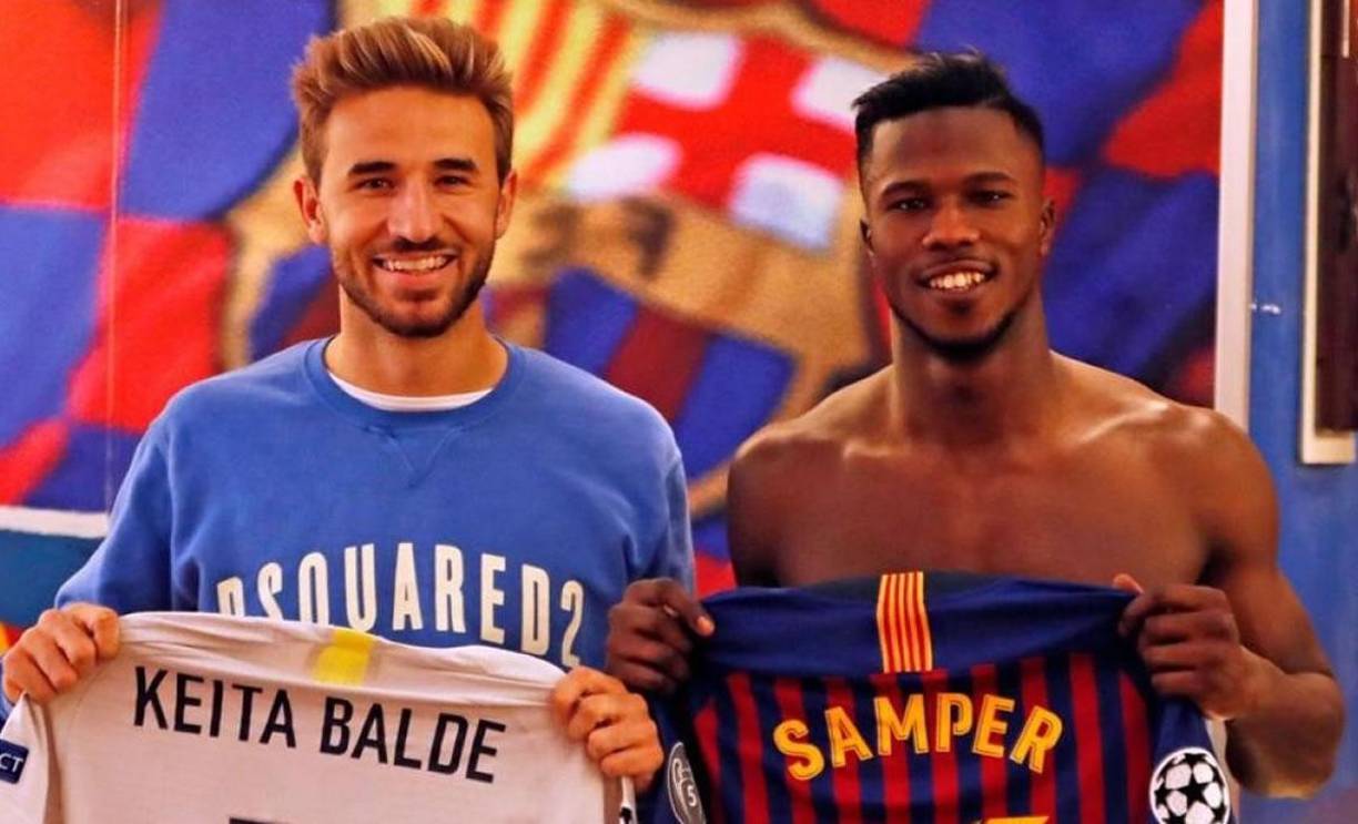 A lo largo de su carrera Keita Baldé, que nació en Arbucias (Gerona) el 8 de marzo de 1995 y es internacional con Senegal, empezó siendo parte de la cantera del Barça.
