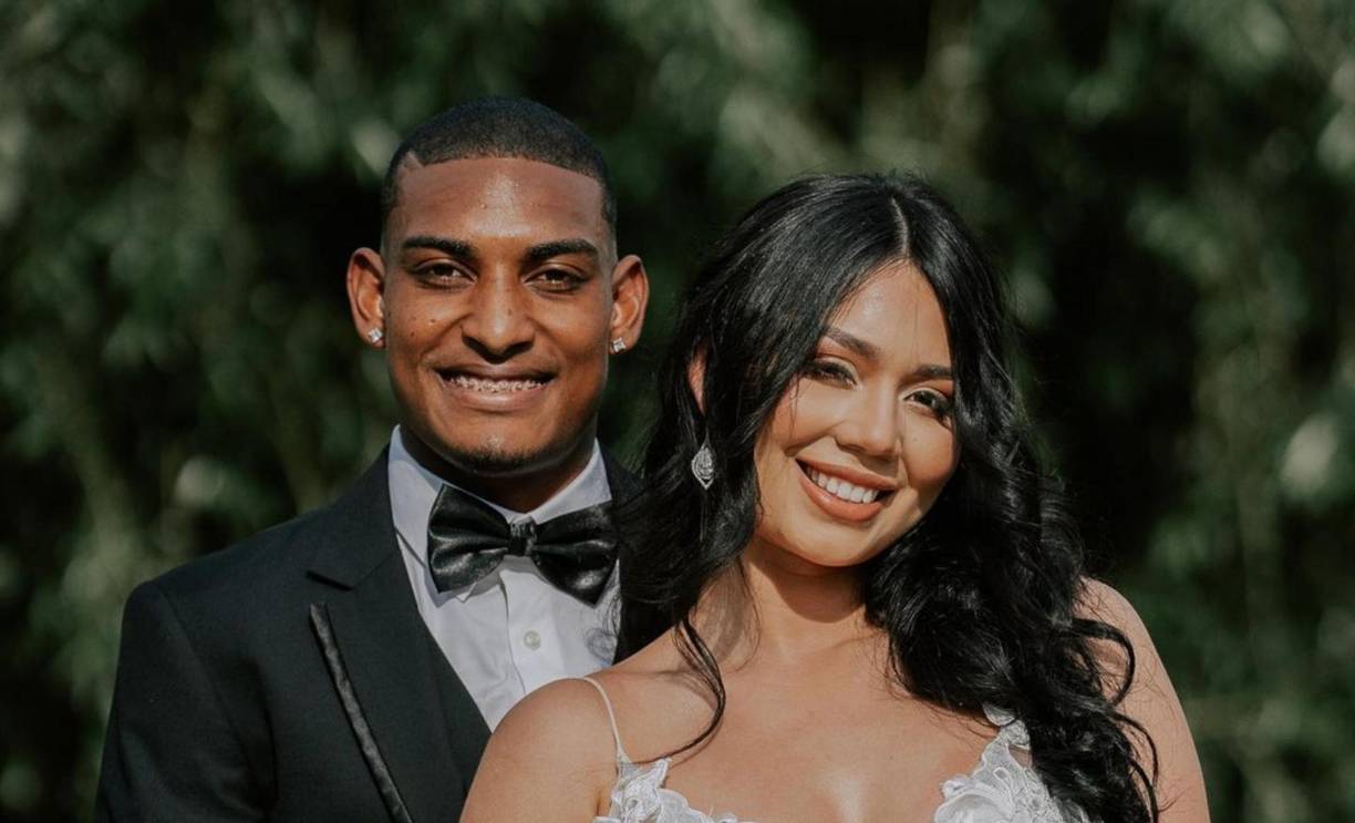 Yoseph Rosales se casó con Yensy antes de disputar la Copa Oro con la selección de Honduras. 