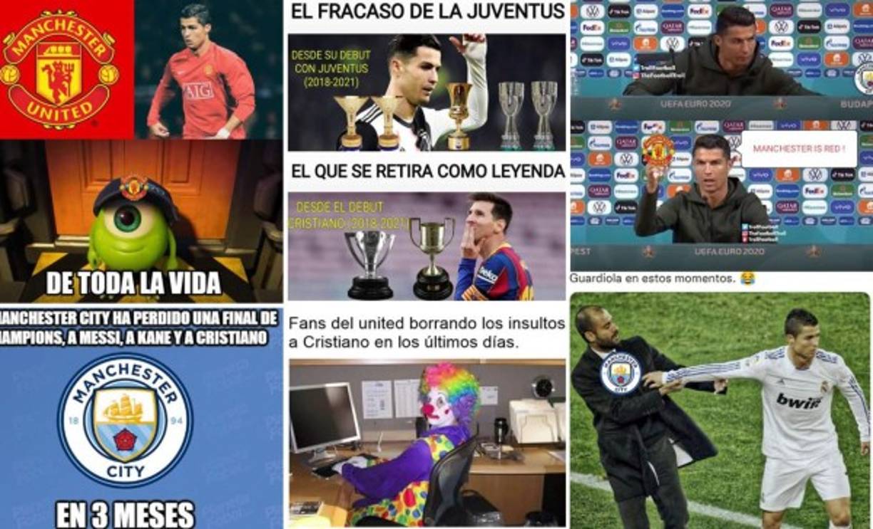 Los divertidos memes que ha provocado la vuelta de Cristiano Ronaldo al Manchester United tras abandonar la Juventus. Muchos protagonistas como Messi, Guardiola, el City, Cavani y Bruno Fernandes.
