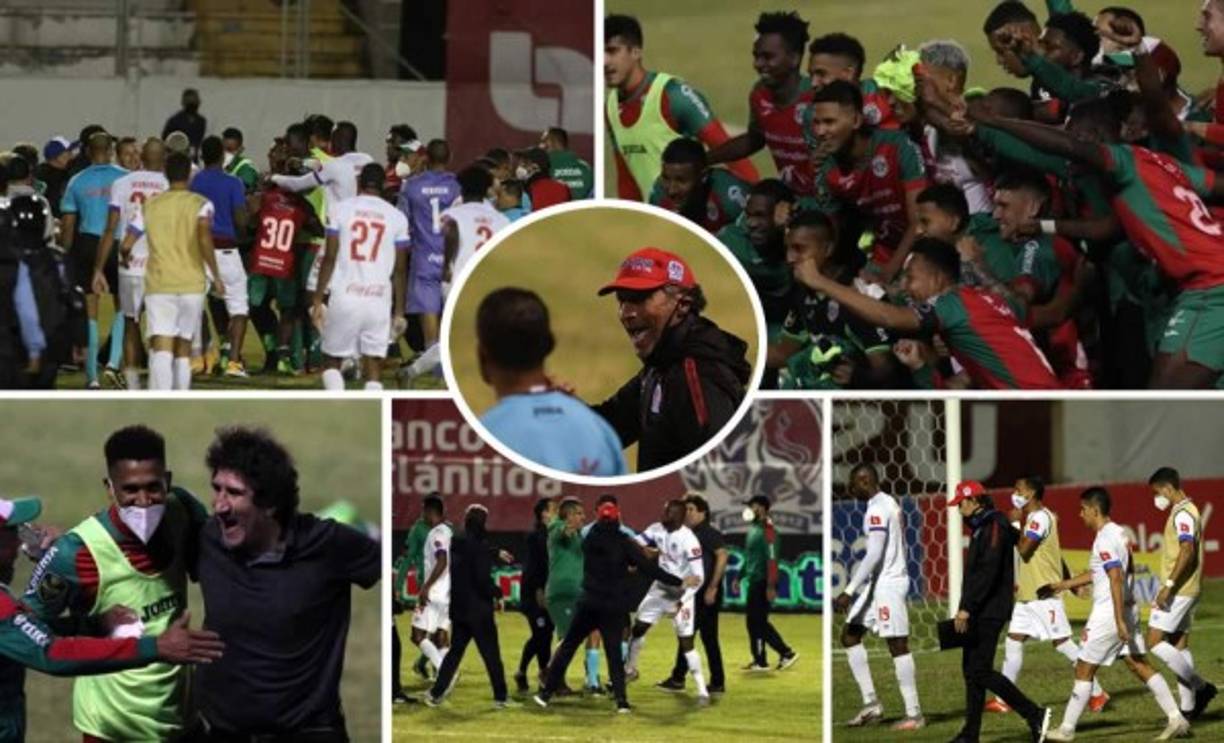 Las imágenes del partido de vuelta de la final de grupos entre Olimpia y Marathón que dejó un triunfo albo (1-0) pero que en el global ganó el verdolaga (2-3) para así asegurar el boleto a la finalísima como campeón de las vueltas regulares del Torneo Apertura 2020-2021.