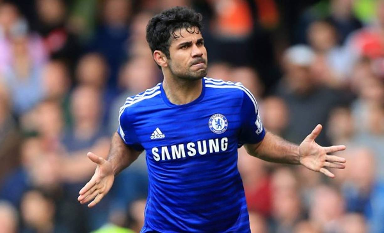 Muchos quedaron sorprendidos al verlo, él es Diego Costa del Chelsea.