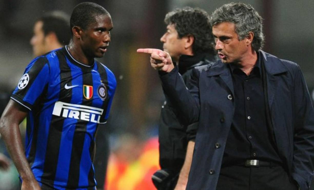 Mourinho y Samuel Eto'o nunca congeniaron en el Inter de Milán. Incluso, en el Chelsea tuvieron sus diferencias.