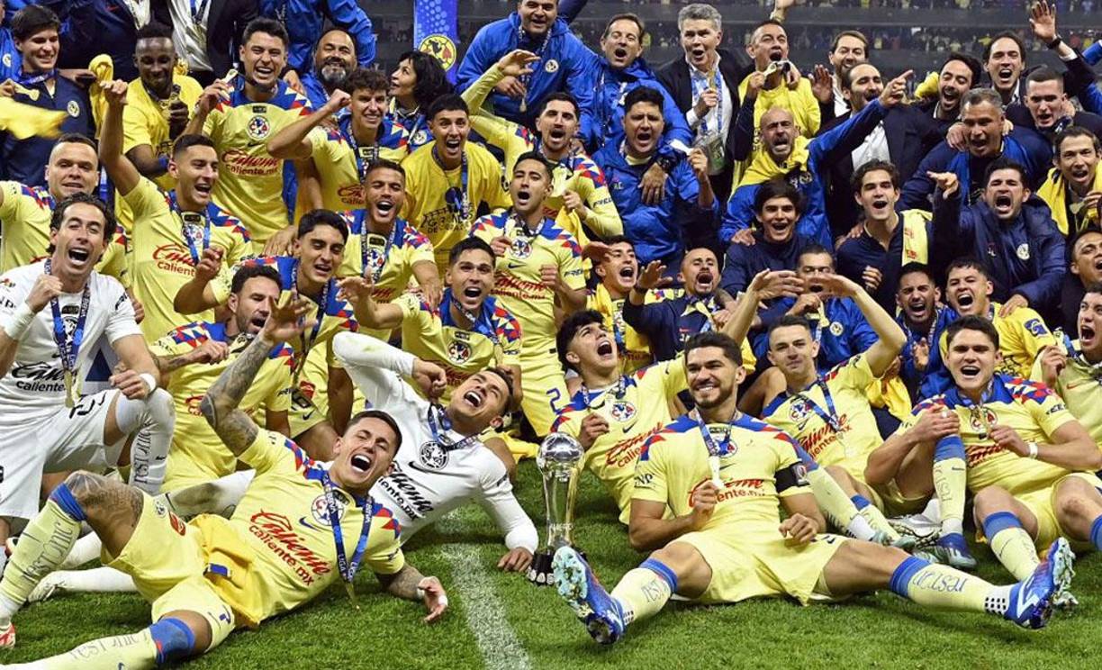 El colombiano-mexicano Julián Quiñones, al minuto 91, el paraguayo Richard Sánchez, al 104, y el uruguayo Jonathan Rodríguez, al 120, anotaron los tantos del <b>América</b> en el partido de vuelta de la final.