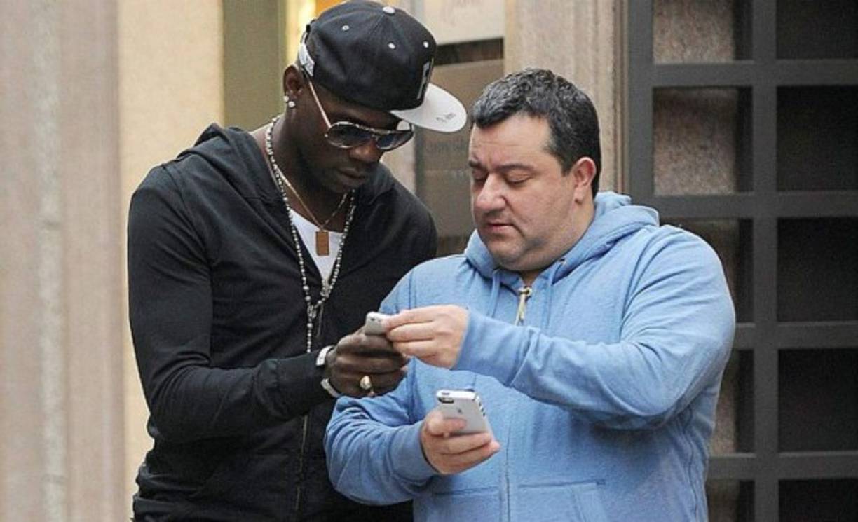 Mino Raiola, polémico agente del polémico futbolista Mario Balotelli, aseguró que la Roma era uno de los equipos interesados en su representado, que finaliza contrato en junio con el Niza.