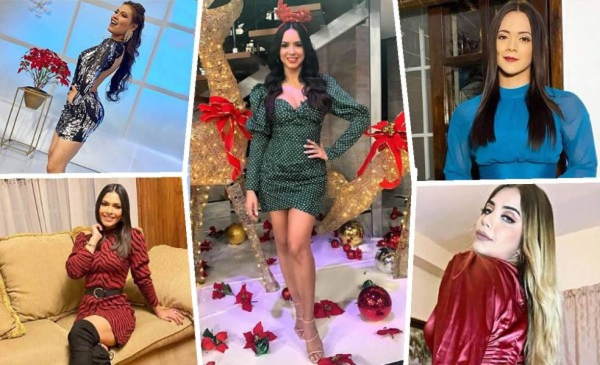 Famosas hondureñas, así como presentadoras, disfrutaron la Nochebuena 2020 en casa luciendo atractivos looks.